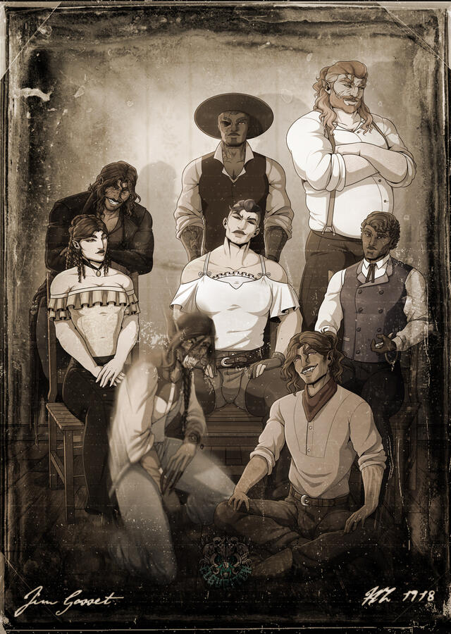 Fullbody + 7x Additional Character + Background ($1,045)