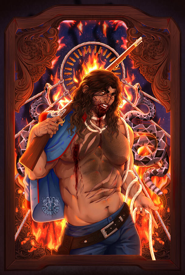 Halfbody + Background ($640)