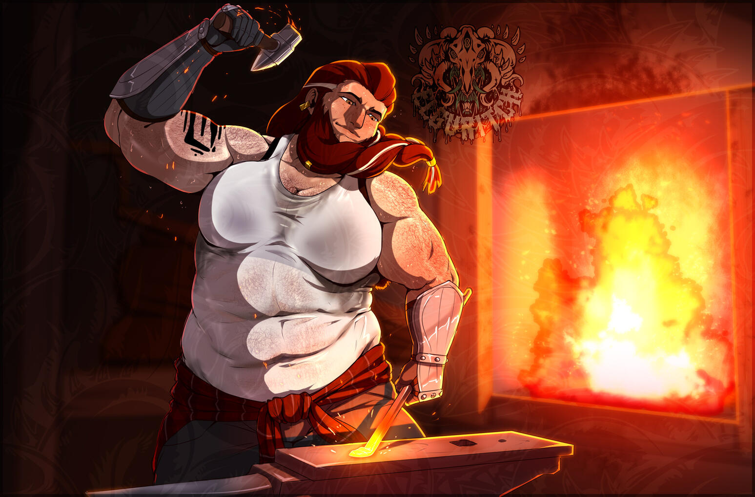 Clean Sketch Halfbody + Basic Shading + Simple BG ($220)